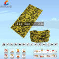 LSB-0107 Ningbo Lingshang 100% Polyester nahtloser Outdoor-Nacken Multifunktions-Tube-Bandana für muslimische Mütze